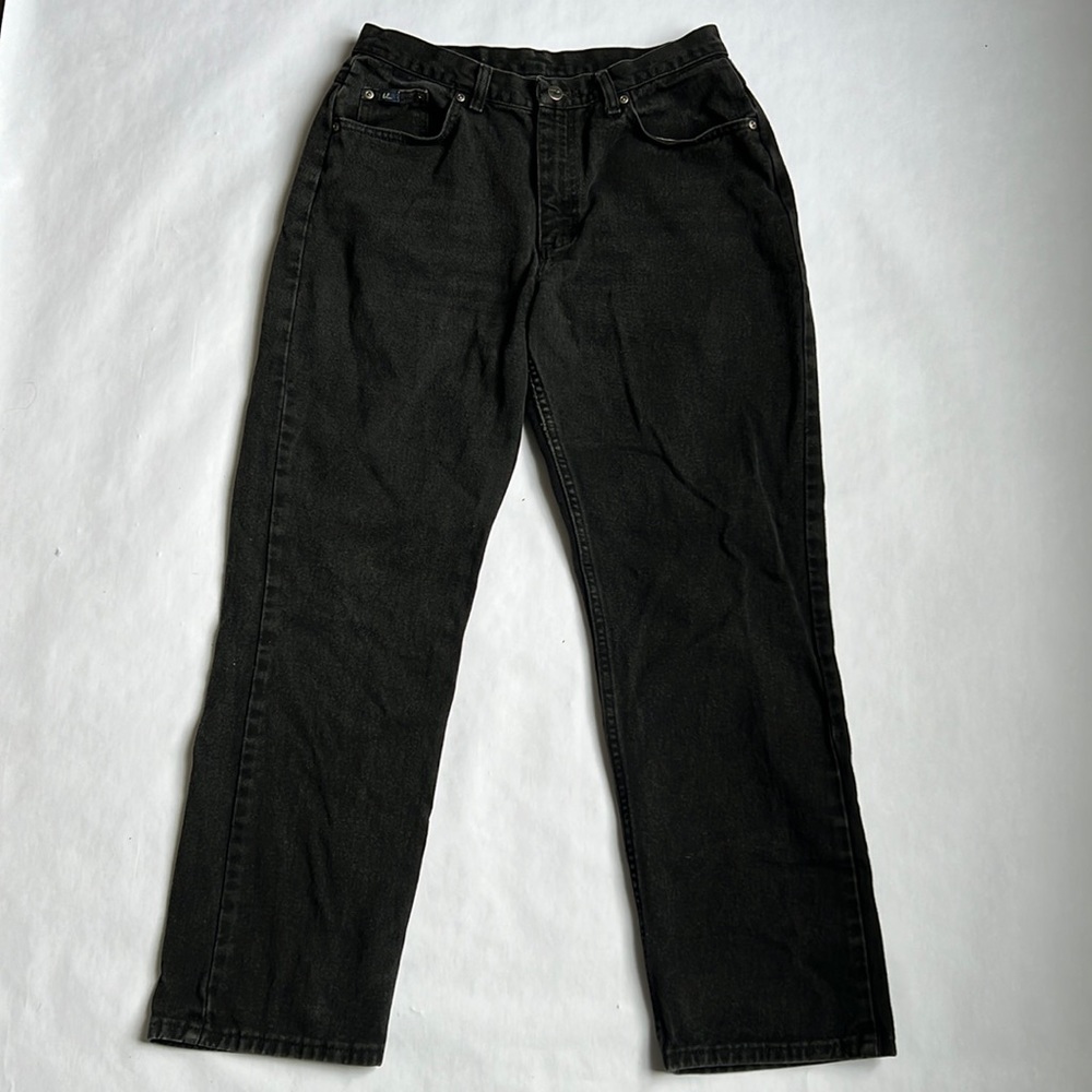 Vintage Blu Jeans Brand High Rise Straight Leg Mom Jeans Size 14